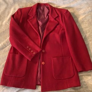 Wool Blazer Coat
